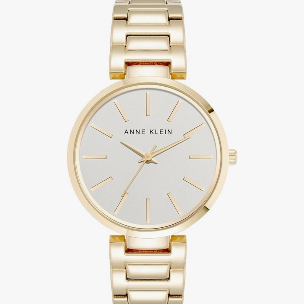 Anne Klein Gold Bracelet Women's Watch